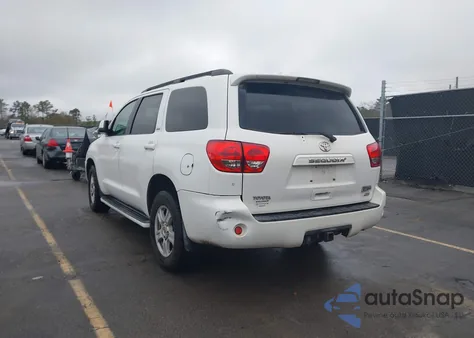 2010 Toyota Sequoia Sr5 5.7L V8 z USA, uszkodzony, nr VIN 5TDBW5G19AS028591